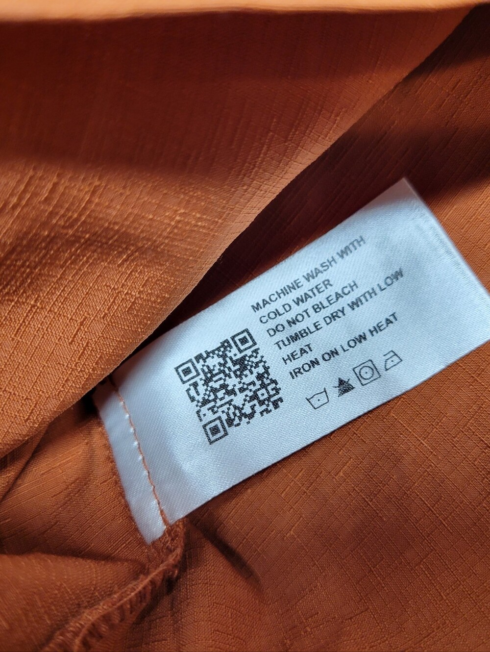 NWT Cider 2-Piece Set - Mismatched Sizing (Large Top / 0XL Pants) - Rust Orange - Picture 14 of 14